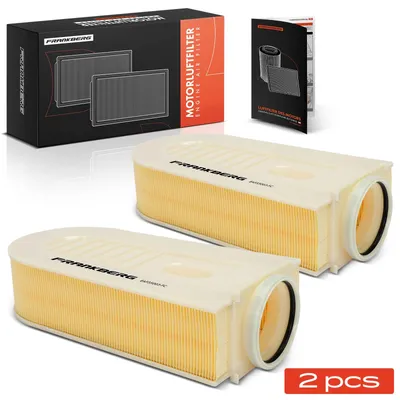Produktbild von Frankberg 2x Luftfilter Filtereinsatz für Mercedes-Benz C-Klasse W204 S204 E-Klasse W212 S212 GLK X204
