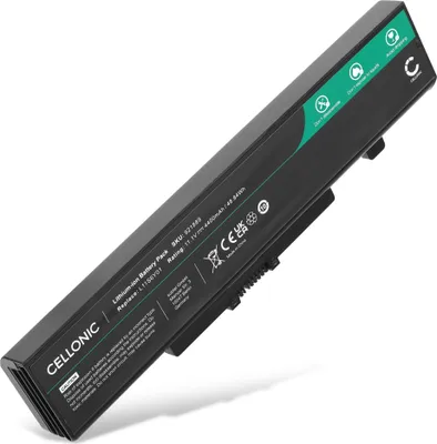 Produktbild von CELLONIC 1x Akku für Notebook Kompatibel mit Lenovo IdeaPad Z585A, IdeaPad Z580A, ThinkPad Edge E540, L11S6Y01 - (4400mAh, 11.1V)