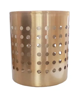 Produktbild von BESTECKHALTER aus Edelstahl 13cm Gold Besteckkorb Küchenutensilienhalter Besteckabtropfkorb Besteck 75