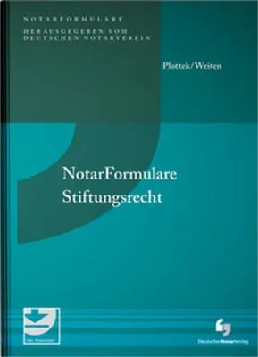 Obrázok produktu pre NotarFormulare Stiftungsrecht