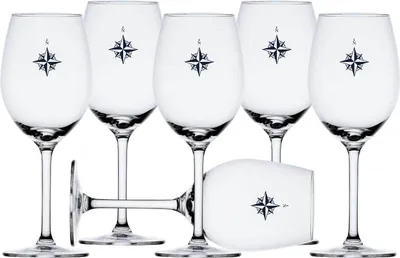Image de Set de 6 verres à vin, Ecozen, incassables - Northwind
