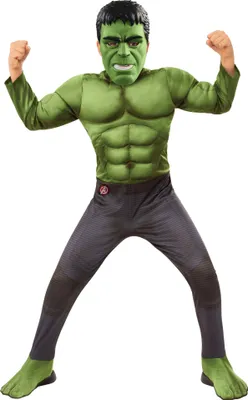 Produktbild von Kids Deluxe Hulk Costume From Marvel Endgame - Size L