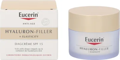 Produktbild von Eucerin Hyaluron-Filler + Elasticity Day Cream SPF15