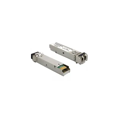 Produktbild von Delock - SFP (Mini-GBIC)-Transceiver-Modul - GigE - 1000Base-SX - LC Multi-Mode - bis zu 550 m - 850 nm - für P/N: 86180, 86203, 89481