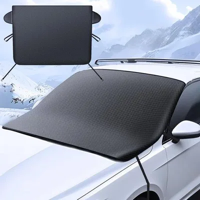 Produktbild von Famanu Auto-Vorhangschutz - Universell 150 x 114 cm, UV-Schutz und Frostschutz