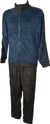 Immagine prodotto di Pigiama uomo in morbido e caldo pile manica lunga aperto con zip RAGNO SPORT articolo N25292, Taglia 52, Poliestere 100%