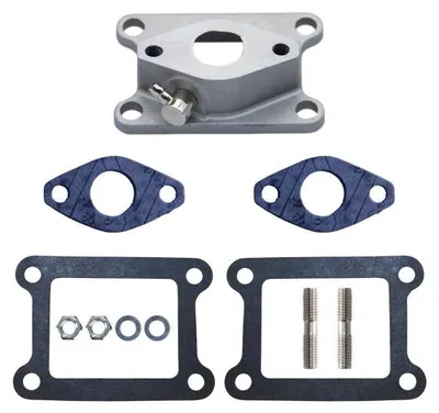 Obrázek produktu pro Sací hrdlo 16 mm + těsnění membránového bloku + těsnění sacího hrdla pro Yamaha DT 50 R M MX (do roku 2003) / RD 50 M MX DX