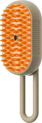 Produktbild von INF Haustierspray-Massagekamm - Sanfte Fellpflege für Katzen & Hunde Orange