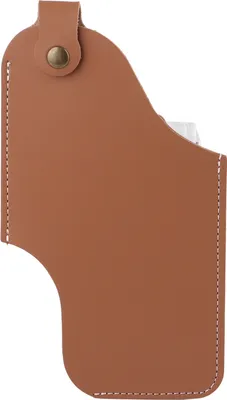 Image de Étui de téléphone en cuirPolyuréthanerétro : élégant, professionnel et protecteur, à fixer à la ceinture, couleur marron, taille L