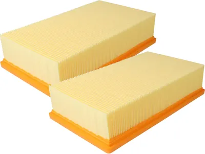Obrázok produktu pre vhbw 2x plochý skladaný filter F7 kompatibilný s vysávačom AL-KO Jet Stream