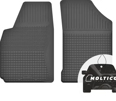 Produktbild von Vorne Gummimatten mit Rand Auto Fußmatten Gummi Automatten Passgenau 2-teilig Set - passend für Toyota RAV4 III 2005-2012