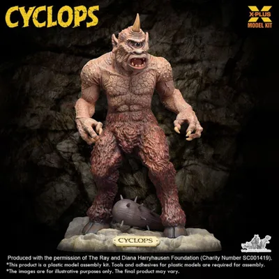 Produktbild von Cyclops Figur Plastic Model Kit 1/72 Renewal Package 23 cm