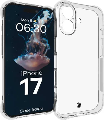Produktbild von Flexible Handyhülle für iPhone 17, Bizon Case Salpa, Transparent