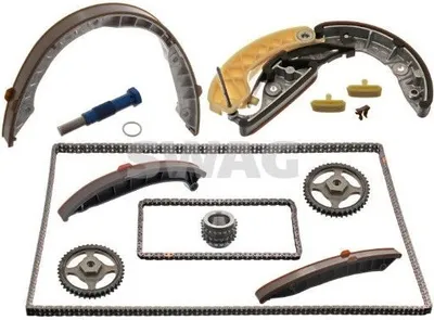 Produktbild von SWAG 38 94 5675 Steuerkettensatz Steuerkette für PORSCHE PANAMERA