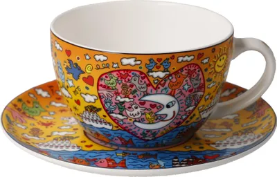 Image de Goebel James Rizzi The Romance of the Sea Tee-/ Cappuccinotasse | Art.-Nr. 26103631 | EAN 4005169377105