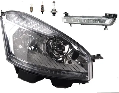 Produktbild von Scheinwerfer passend für Citroen C4 Picasso 10-13 H7 H1 R +Nebel+Leucht. 00006206V1 6206V1 8200074008 6202E1 00006202E1 6710027 0000620 Johns