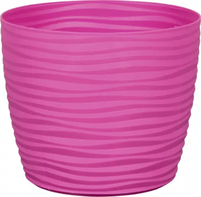 Image de Couvercle pour pot SAHARA PRIMULE plastique violet-rose d11x9cm