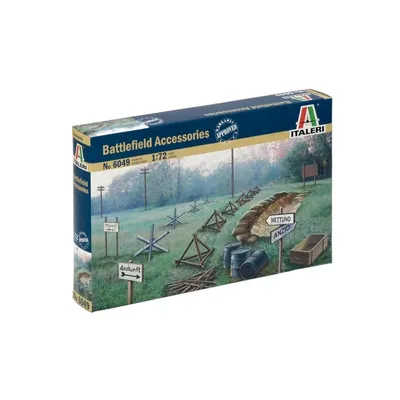 Productafbeelding van Italeri Battlefield, schaal 1:72, 10 rok/roky, beige kleur