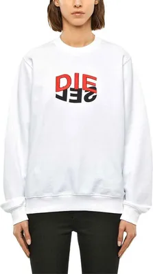 Produktbild von Diesel Damen "F-ANG-V41" Sweatshirt Weiß