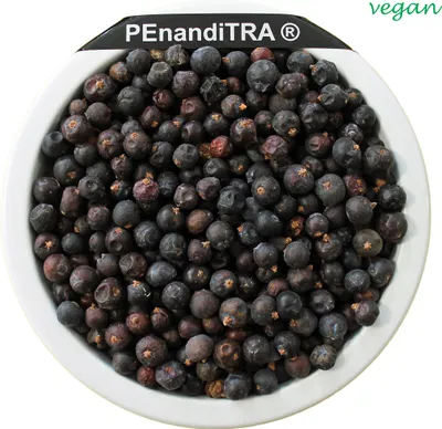 Produktbild von Wacholderbeeren ganz - 100g - PEnandiTRA®