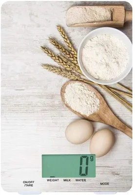 Zdjęcie produktu dla Cyfrowa waga kuchenna 5 kg - Bardzo precyzyjna elektroniczna waga z wyświetlaczem LCD - Waga kuchenna do żywności - Idealna