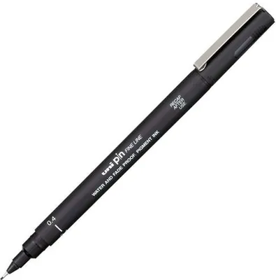 Produktbild von Permanentmarker Uni-Ball PIN04-200(S) Schwarz 12 St