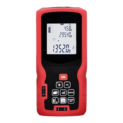Obrázek produktu pro Solight DM80, Laserový metr, stopa, vstup, m, Černá, Červená, Digitální, 80 m, 0,05 m