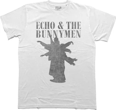 Immagine prodotto di Echo & The Bunnymen - Maglietta uomo/donna Unisex RO9233 (XXL) (Bianco)