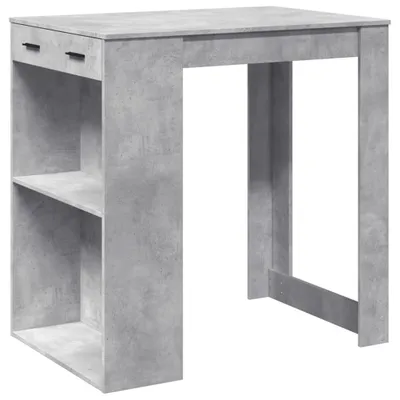 Produktbild von Bartisch Betongrau 102x70x103,5 cm Holzwerkstoff