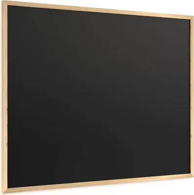 Produktbild von Schwarze Kreidetafel 100x80 cm, ECO-Holzrahmen