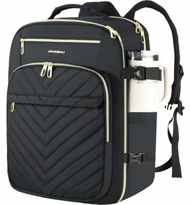 Image de Sac à dos pour ordinateur portable, en nylon résistant à l'eau, avec grande capacité