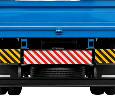 Productafbeelding van Waarschuwingslint, 30 meter lang, 30 cm breed, zwart en geel, rood en wit, gemaakt van PE-materiaal