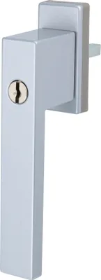 Produktbild von Fenstergriff Fensterolive Rasterolive Abschliessbar Einbruchschutz mit Schlüssel Silber