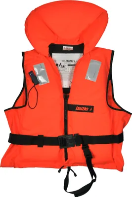 Produktbild von Lalizas Lifejacket 100N Fluo Orange Rettungsweste 90+ kg