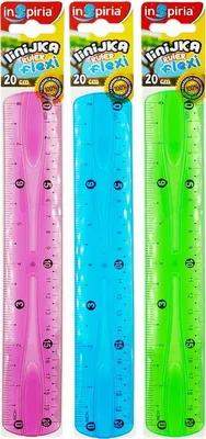 Obrázok produktu pre Inspiria - Flexi Pravítko 20Cm 7084