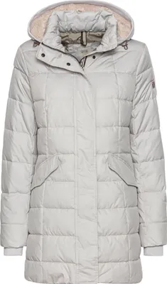 Produktbild von Gesteppte Jacke mit abnehmbarer Kapuze