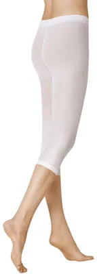 Immagine prodotto di Leggings capri da donna KUNERT, velluto, taglia 40, lunghezza 3/4, 40 den, colore bianco, taglia 40/42