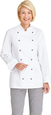 Produktbild von Leiber Damen Kochjacke weiß 08/2518/01