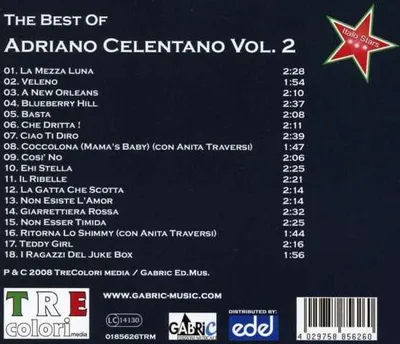 Obrázok produktu pre The Best Of Adriano Celentano Vol. 2 -   - (CD / Titel: Q-Z)