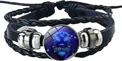 Produktbild von Armband Sternzeichen Löwe mit 3D Gravur im Glas