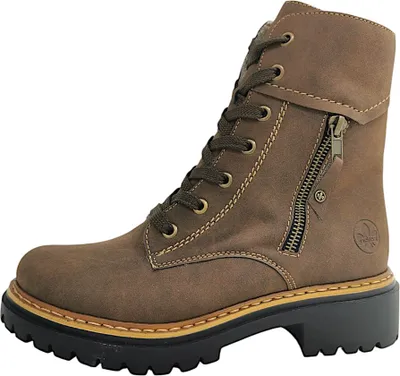 Produktbild von Rieker  Damenschuhe Schnürstiefel Braun Freizeit, Schuhgröße:36 EU