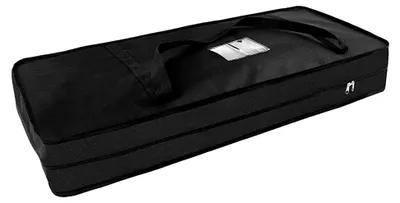 Produktbild von Aufbewahrungstasche für Geschenkpapier – Organizer für Rollen bis 32,28 x 13,39 x 5,12 Zoll, mit Reißverschluss und Griff, aus 600D-Oxford-Stoff