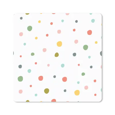 Produktbild von MuchoWow® Mauspad Mousepad Farbe - Muster - Punkte 30x30 cm - Mousepads - Maus Mat - Pad - Mausunterlage - Gaming