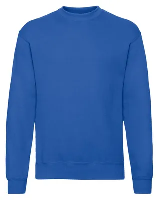 Image de Fruit of the Loom - Sweat-shirt « Classic » pour homme à manches montées FK2731 (M) (bleu roi)