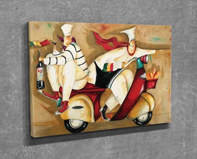 Zdjęcie produktu dla Wallity, DC128- SYM3214, Kolorowe, Wydruki na płótnie, 30 x 40 cm, 100% płótno