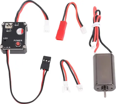Obrázek produktu pro Sada střídavých motorů ESC pro SCX24 1/18 1/24 RC auta na dálkové ovládání 15A 2700KV Combo Set