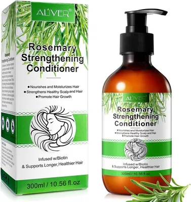 Produktbild von Haarspülung Haar Conditioner Rosmarin Haarpflege Haarwachstum rein Vegan, 300ml