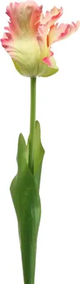 Produktbild von Papageientulpe Kunstblume Frühlingsdekoration Deko Tulpe für Gestecke