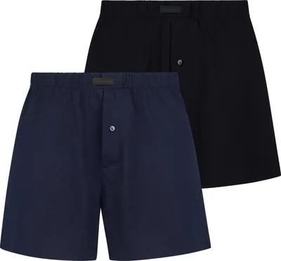 Produktbild von Bruno banani Herren Boxershort 2Pack, Loose Fit, XXL, Marine/schwarz