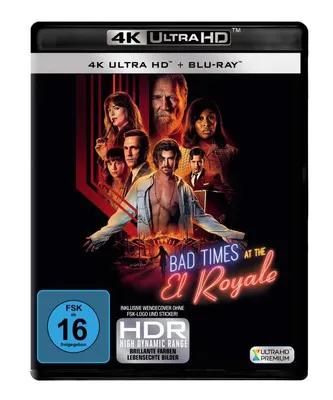 Produktbild von Bad Times at the El Royale (UHD) 2Disc Min: 141DD5.1WS BR&UHD